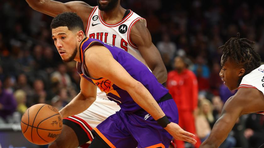 Devin Booker pone su corazón y alma en el baloncesto